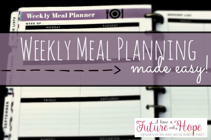 Deal: Get a Meal Planning Membership for 12 months, Plus get the Done-4-You Plan FREE! Sept. 11-21